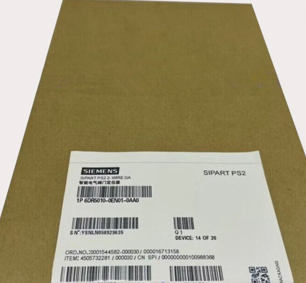 One Brand SIEMENS 6DR5010-0EN01-0AA0 SIPART PS2 Valve Positioner