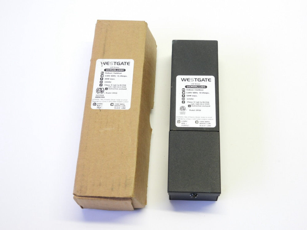 Westgate UCM50L12DC LED Dimmable Magnetic Transformer 50W 12V DC Output