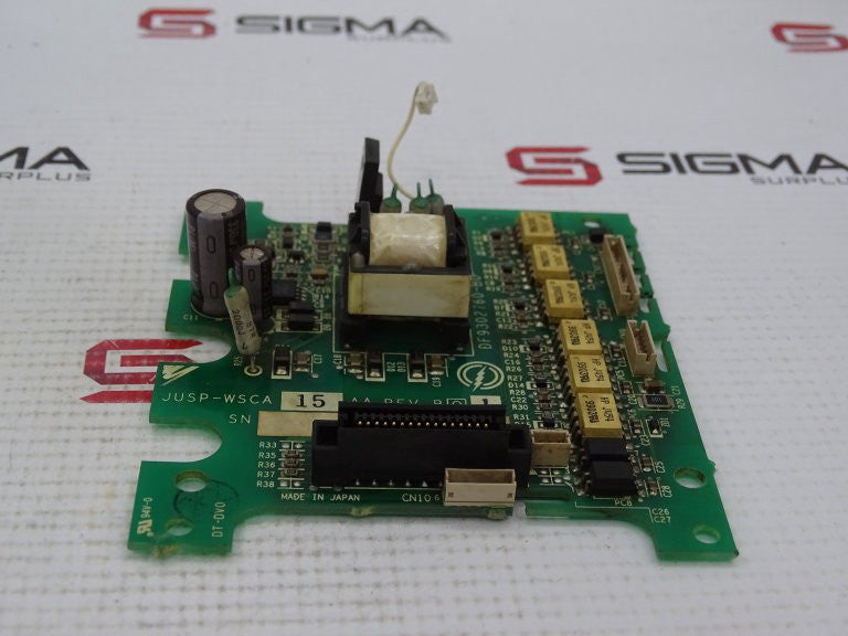 YASKAWA ELECTRIC JUSP-WSCA15AA CIRCUIT BOARD
