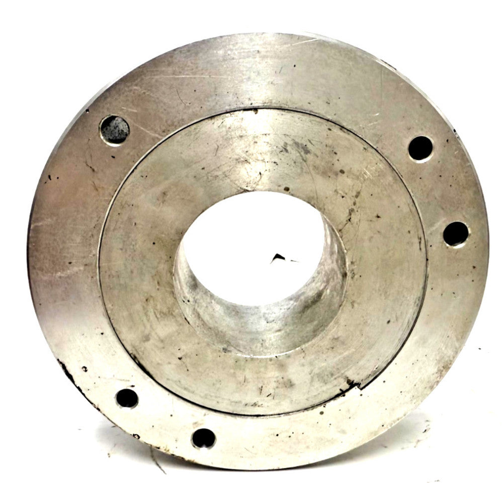 ALUMINUM SPACER 6-1/2"X6-1/2"X2-1/4' 3 BOLT HOLE, BOLT CIRCLE DIAM 6"