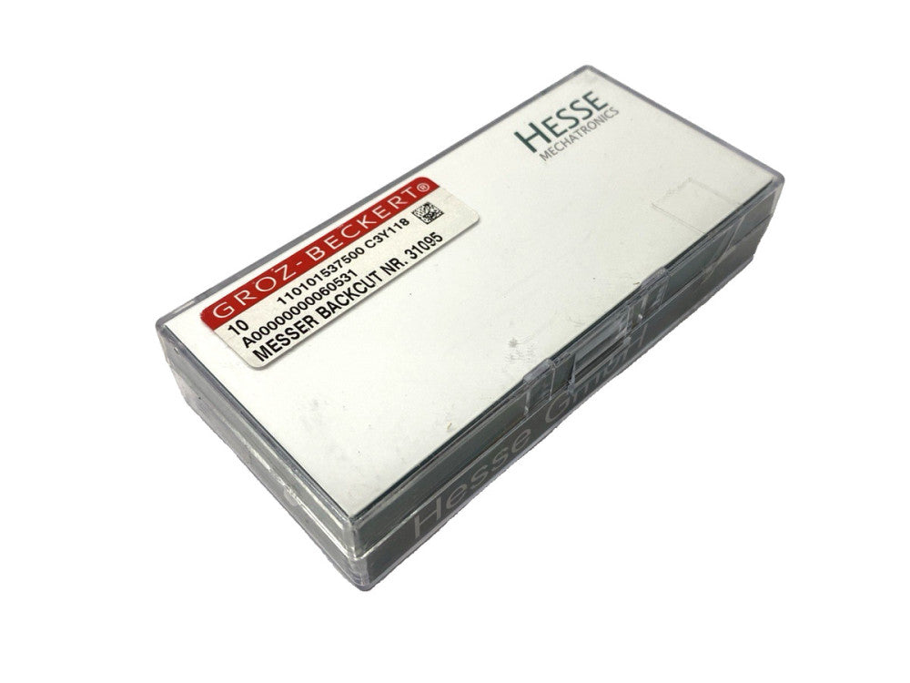 Hesse 31095.22 0433 Backcut Knife 500 µm 58–60 HRC 46mm Length PKG OF 10