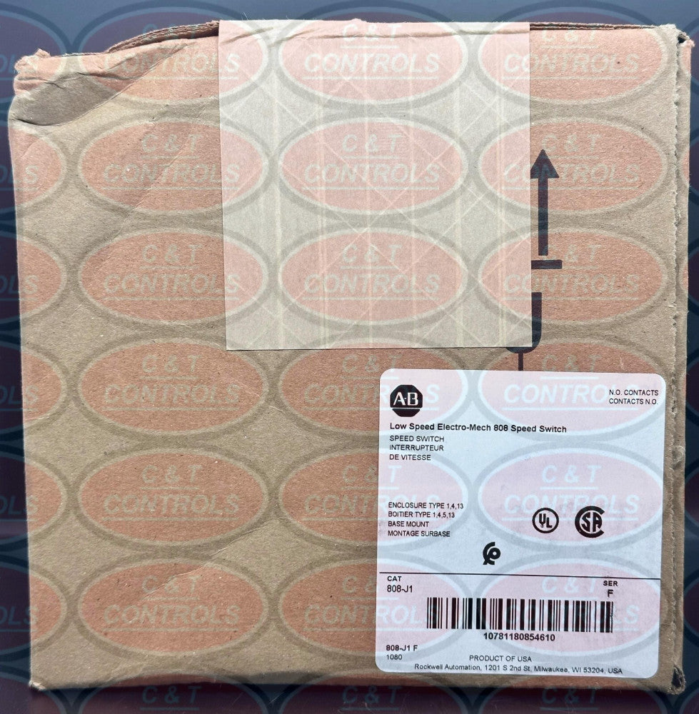 Allen Bradley 808-J1 Speed Switch New In Box USA Stock