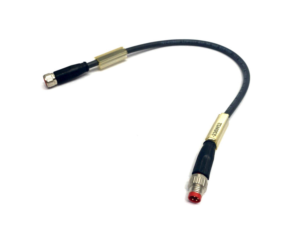 Beckhoff ZK2020-3132-0003 Power Cable M8 4-Pin Male To Female 0.3m