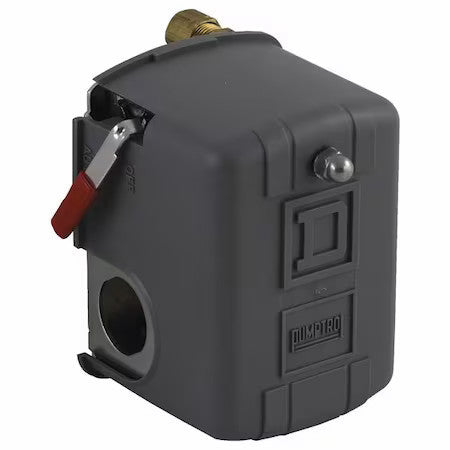 Telemecanique Sensors 9013Fhg12j39m1x Pressure Switch, Standard, Dpst, 1 Ports,