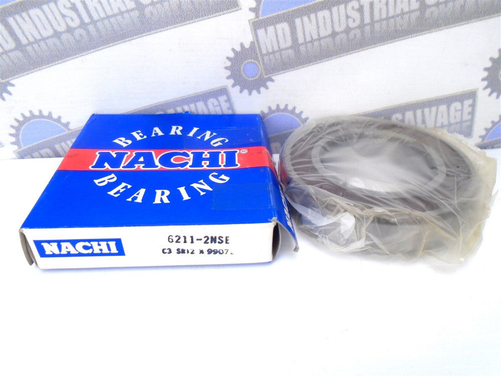 Nachi - 6211-2NSE - 55x100x21 - Sealed Japan Ball Bearings Rolling- (NEW in BOX)