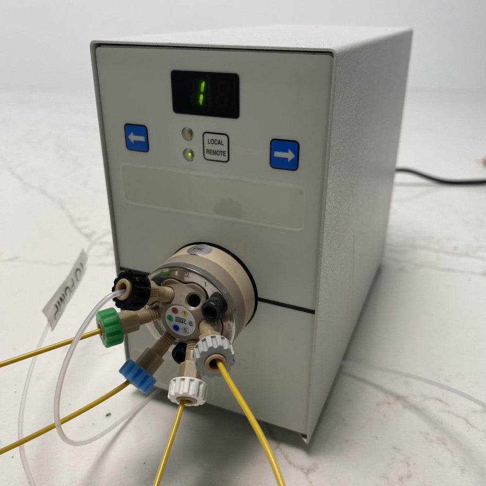 Rheodyne Automated HPLC Switching Valve EV750-100-S2 with AC Adapter