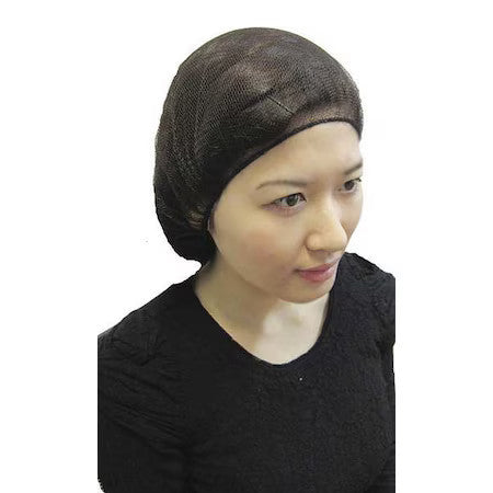 Keystone Safety 109Hpi-21 Brown Hairnet-Flame Resistant, Nylon, 21 In Dia.,