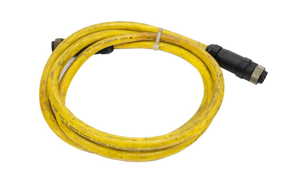 Woodhead Brad Harrison E31793 600 Volt 6' Cable Wire Male to Male 5 pin