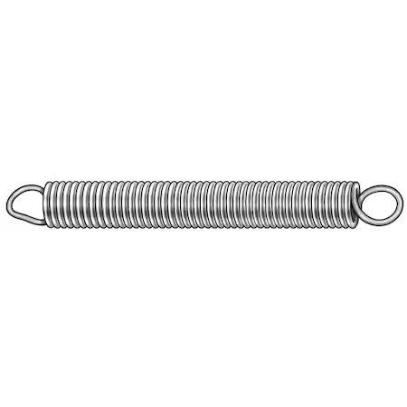 Zoro Select 1Nbn1 Ext Spring,Ultra Precision,2 1/2 Oal,Pk3