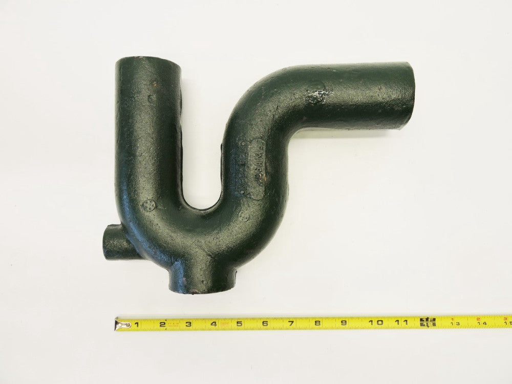 Josam Deep Seal P Trap Cast Iron w/Spigot Inlet & Outlet 88102-Z 81000 Series