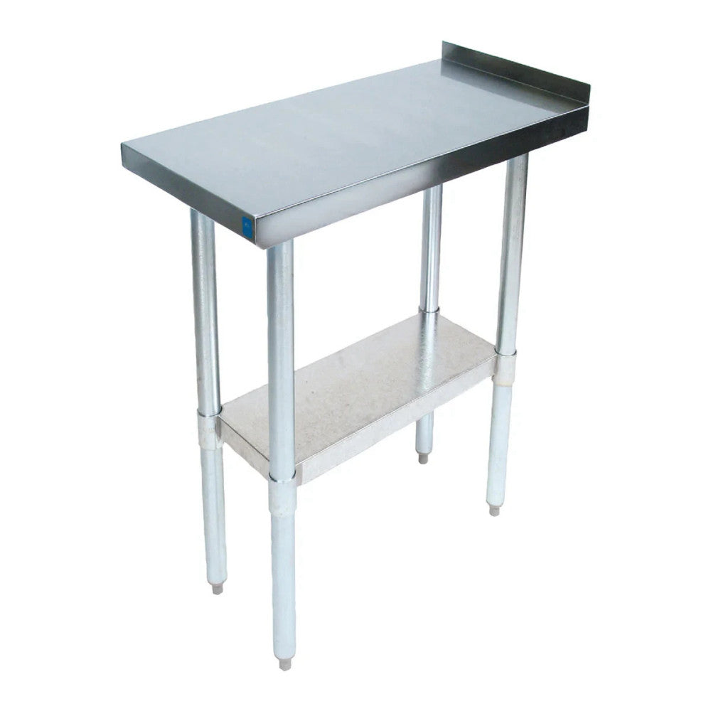 NEW 18" x 30"John Boos EFT8-3018SSK-S Work Table BackSplash All Stainless #3828