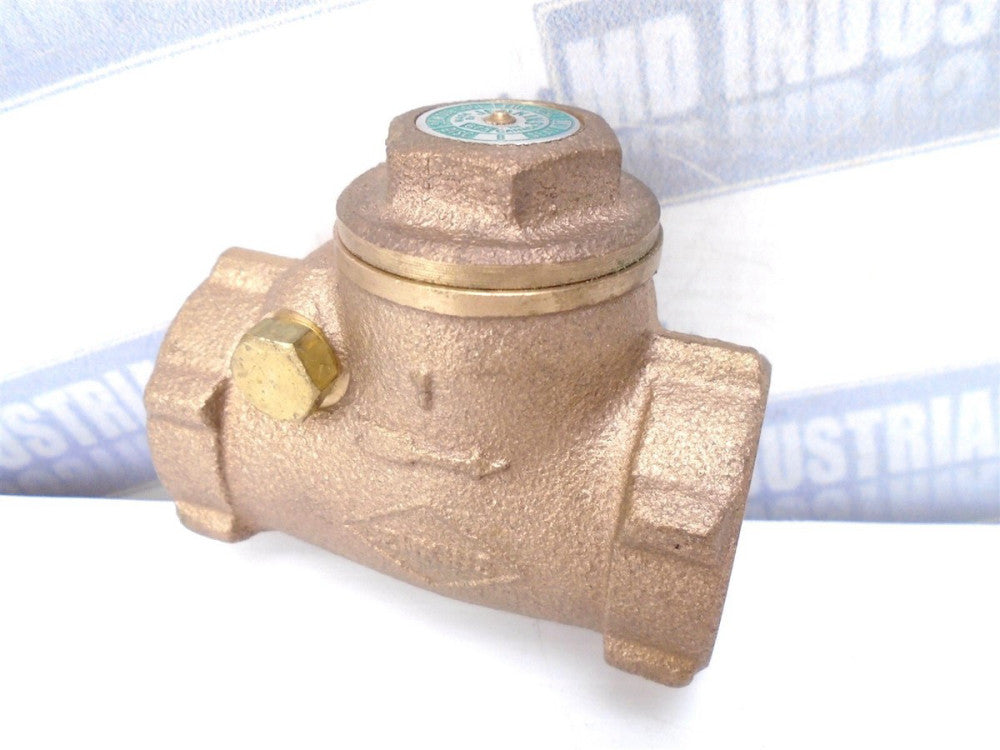 JENKINS - 4092 - T Single Flow 1" SWING CHECK Valve DISC-B - 150 S 300 WOG (NEW)