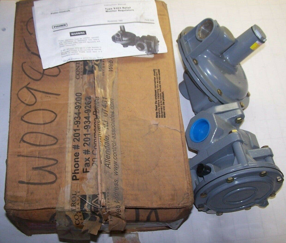 NEW FISHER CONTROLS 1-1/4" NPT PRESSURE REGULATOR VALVE S303H-FDG