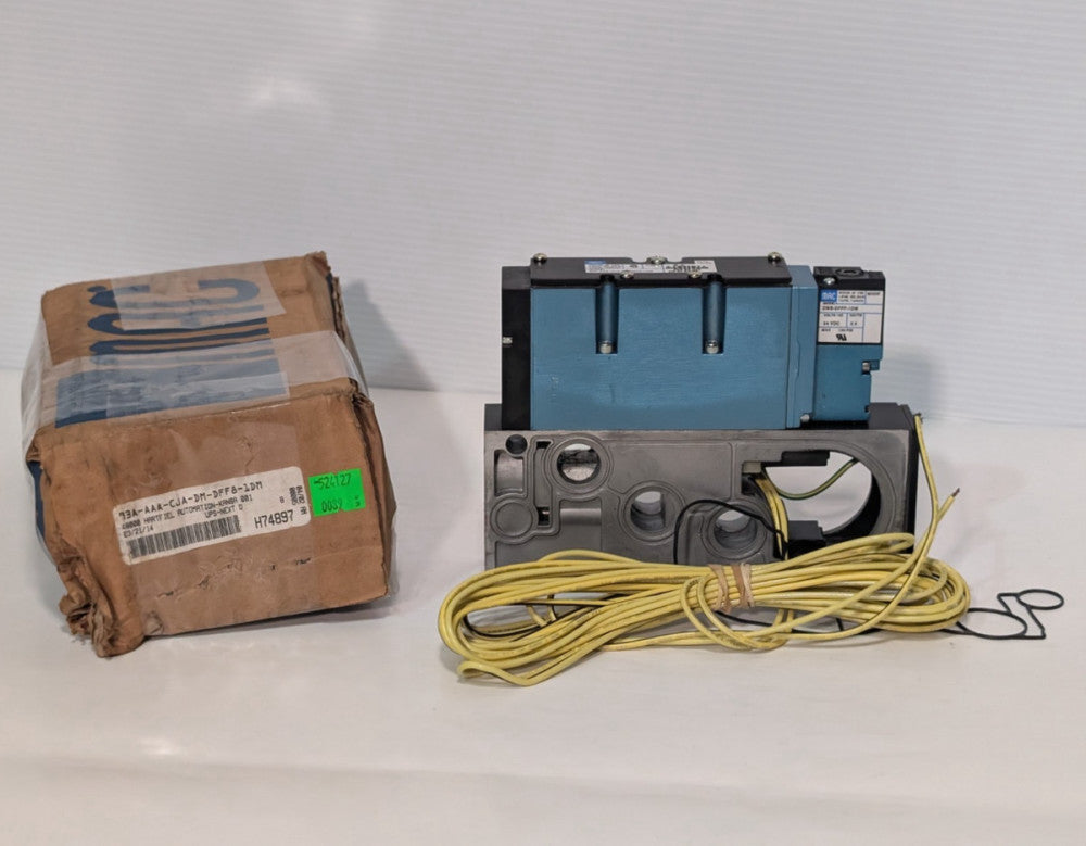 MAC  Valves 93A-AAA-CJA-DM-DFF8-1DM Assy, DMB-DFFP-1DM, 120 PSI Max, 2.4W, 24VDC