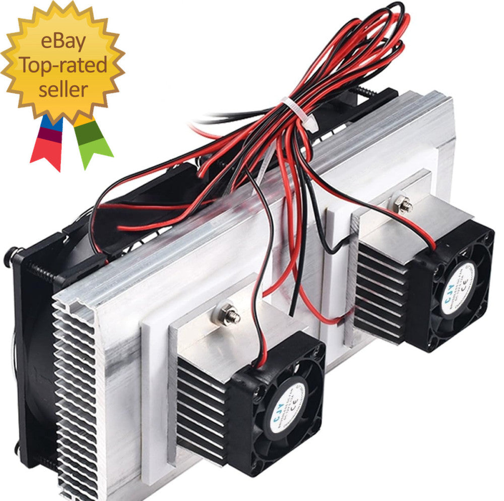 Mini Air Conditioner DC 12V DIY Thermoelectric Peltier Refrigeration Cooling Sys
