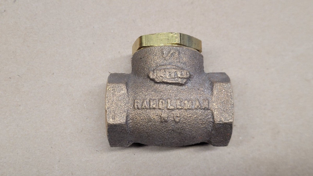 United Randleman 1/2" Bronze Swing Check Valve 125 WSP 200 WOG