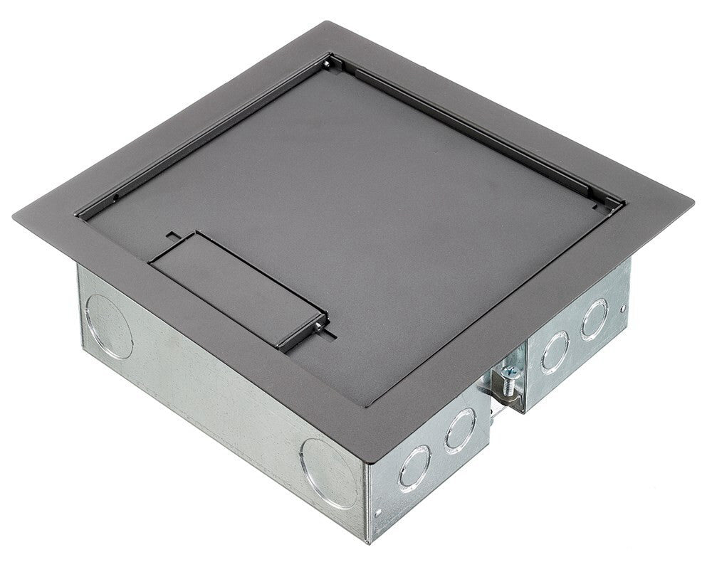 NEW Hubbell AFB501GNT ACCESS FLOOR BOX & CVR, 8 GANG DEEP GNT *FREE SHIPPING*