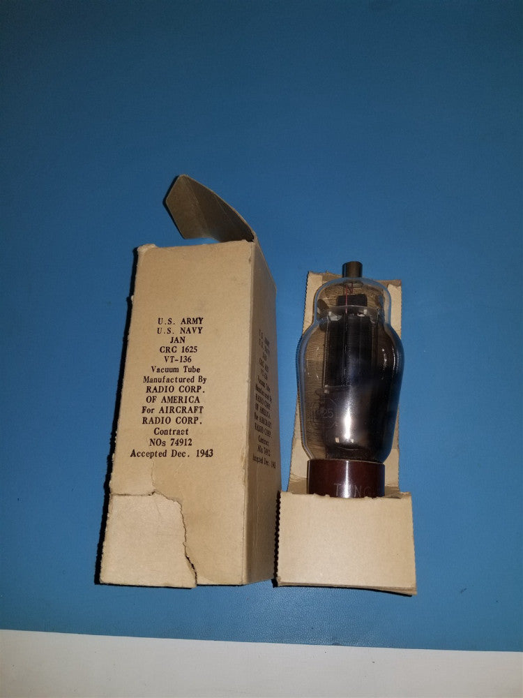  TUNG-SOL 1625 VACUUM TUBE RADIO CORP
