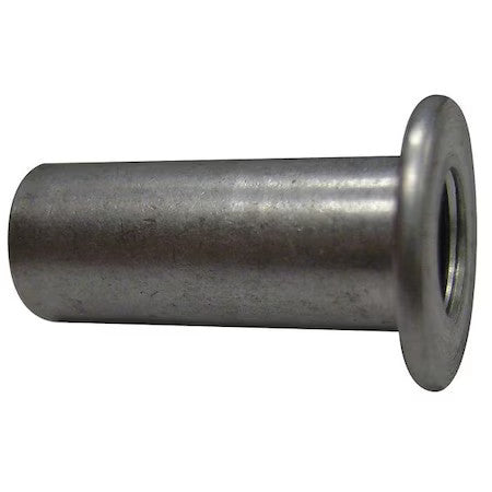 Zoro Select U69136.025.0200 Rivet Nut, 1/4"-20 Thread Size, 0.475 In Flange