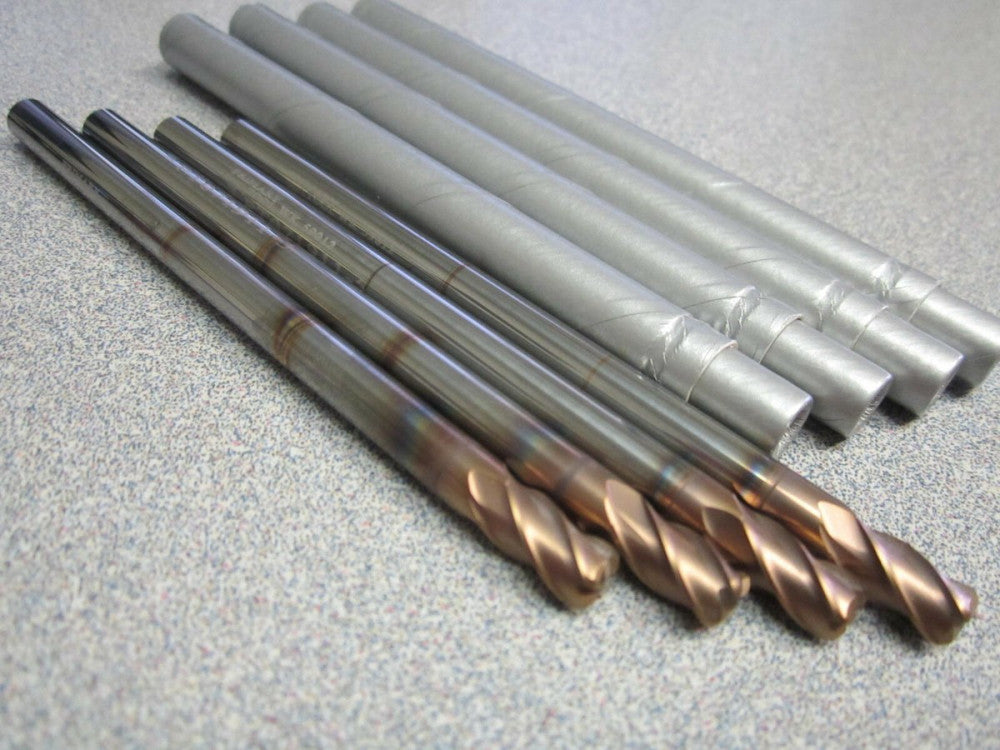 (4) Primary Tool Work 6 mm Carbide End Mills Radius 1.5mm x 12mm x 100mm 