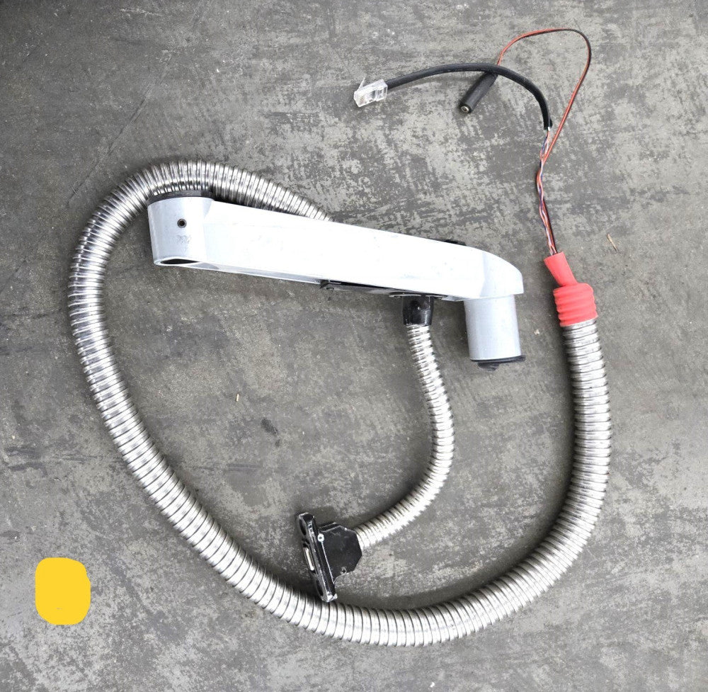 EXTENSION/SWIVEL ARM FOR SUPPORT LEG WITH WIRES