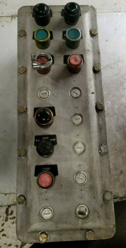 ADALET XIF-061806 HAZARDOUS LOCATION PUSHBUTTON STATION 16 HOLES