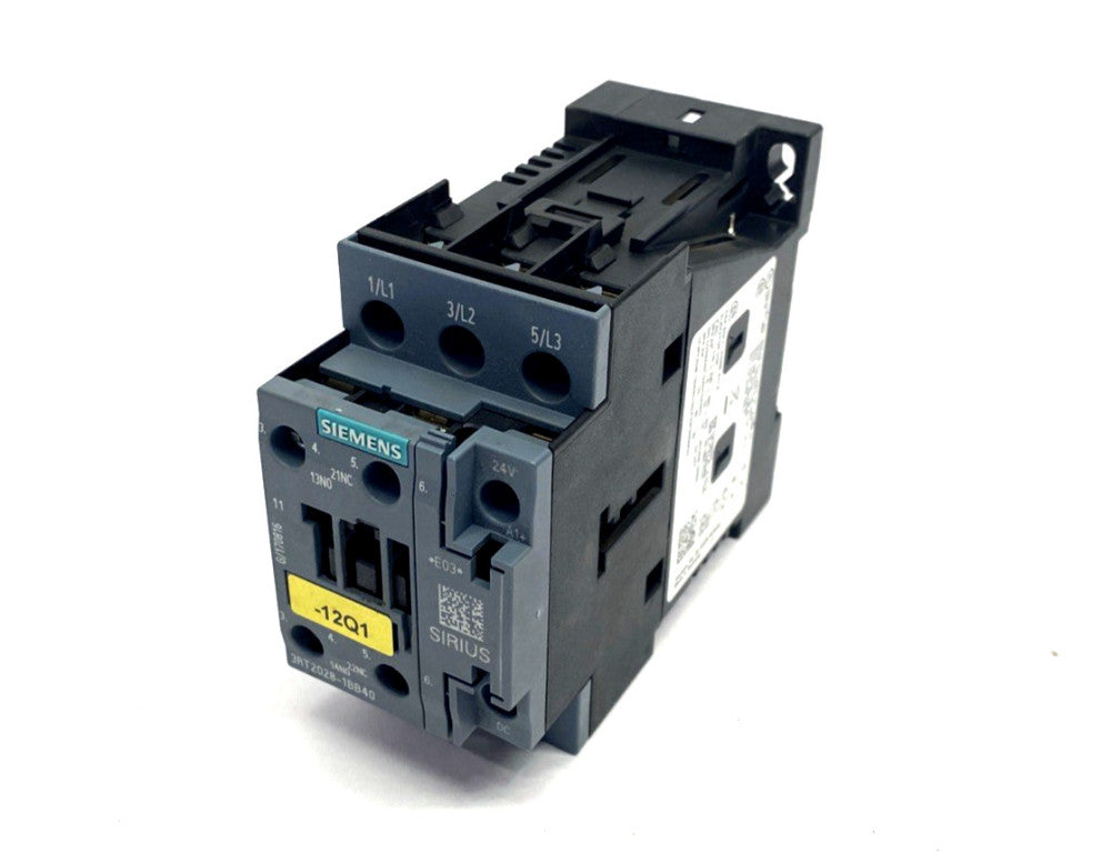 Siemens 3RT2028-1BB40 Contactor 3PH 3P 18.5kW 38A 24VDC 400V