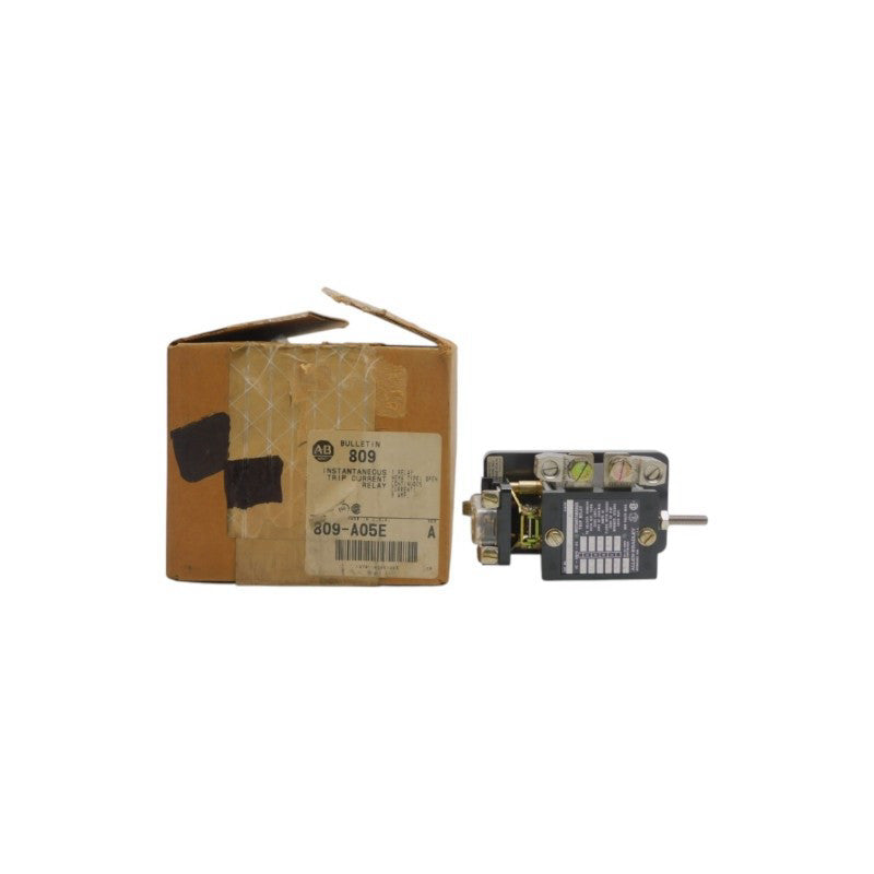 ALLEN BRADLEY 809-A05E SER. A 600V 9A (BR/WH) NSMP