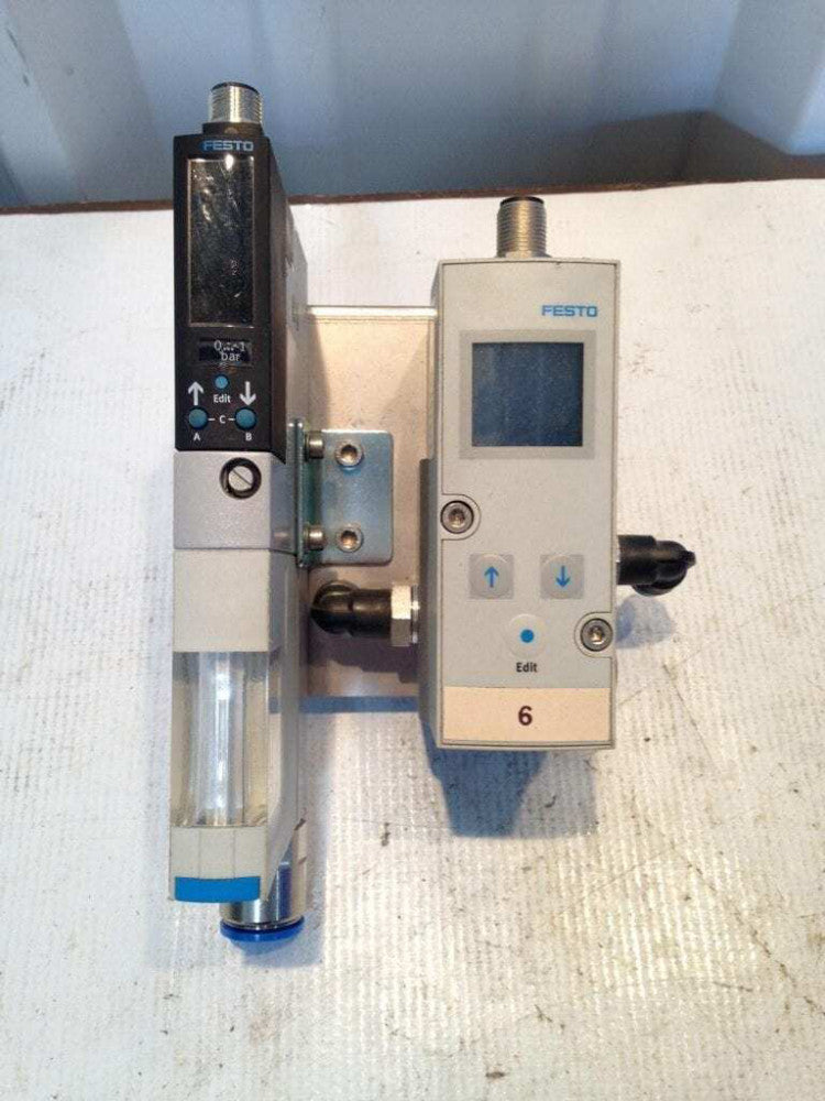 Festo VPPM8LL1G140L10HA4PS1C1 & Festo OVEM20HBQ5OENPI Vacuum Generator