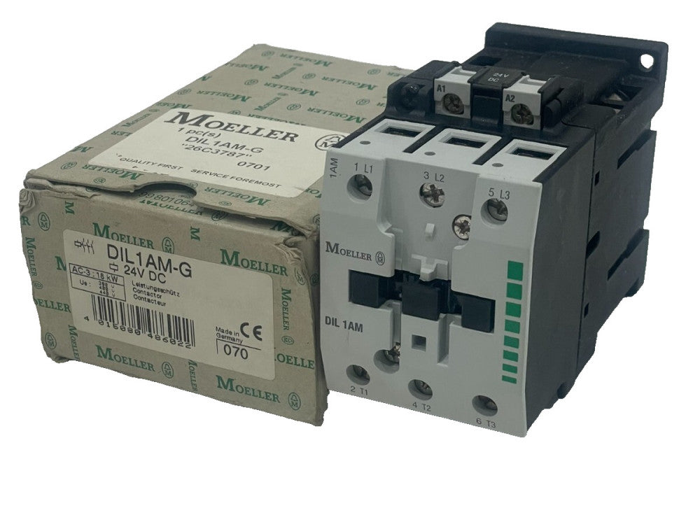 NEW MOELLER DIL1AM-G CONTACTOR 24VDC DIL1AMG