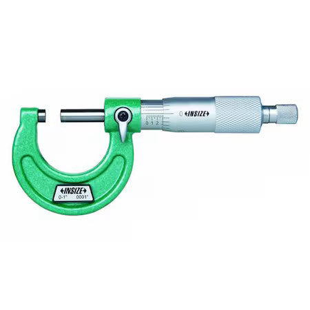 Insize 3203-3A Outside Micrometer,Ratchet Thimble