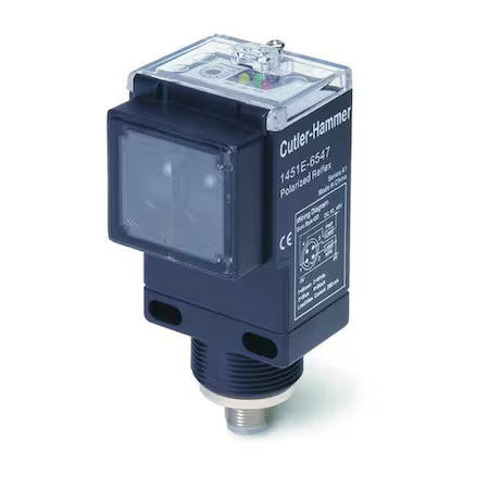 Eaton 1451E-6547 Photoelectric Sensor, Rectangl, Reflective