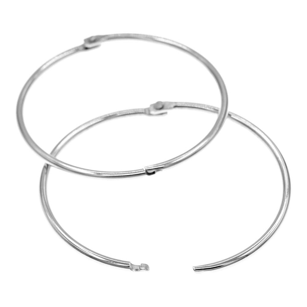 3 Inch Extra Large Metal Book Rings - Loose Leaf Binder Rings, Easy to Open a...