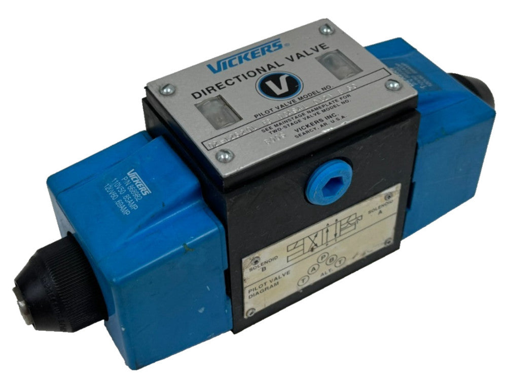 NEW VICKERS F3-DG4S4L-012N-B-60 DIRECTIONAL VALVE 02-126201