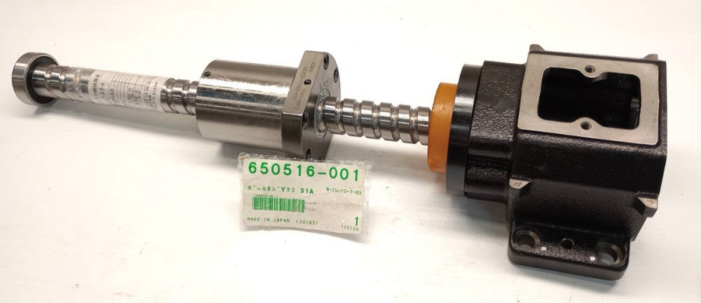Yamazen 650516-001 Ball Screw Y Assembly 31A NSK W3203-1155Z-C5Z Ball Flange