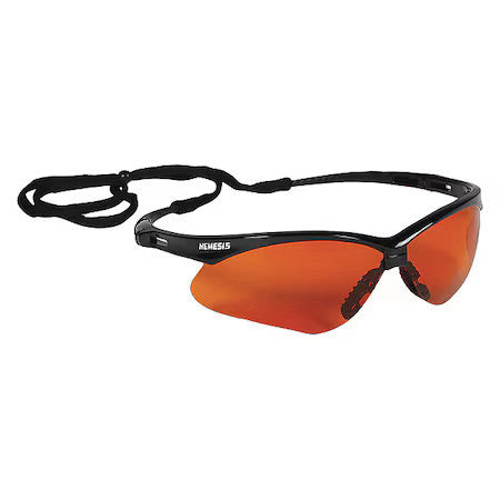 Kleenguard 19642 V30 Nemesis Safety Glasses, Scratch-Resistant, Wraparound,