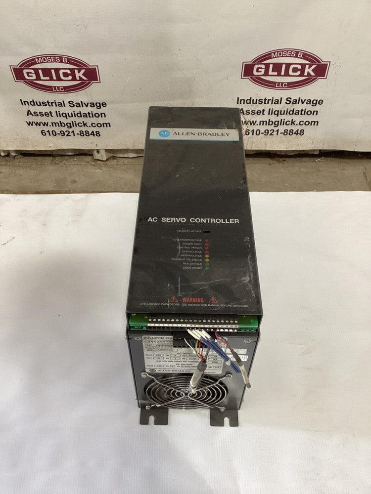 Allen Bradley 1391B-ESAA15-AQB Series D AC Servo Controller 210V 5.5kW