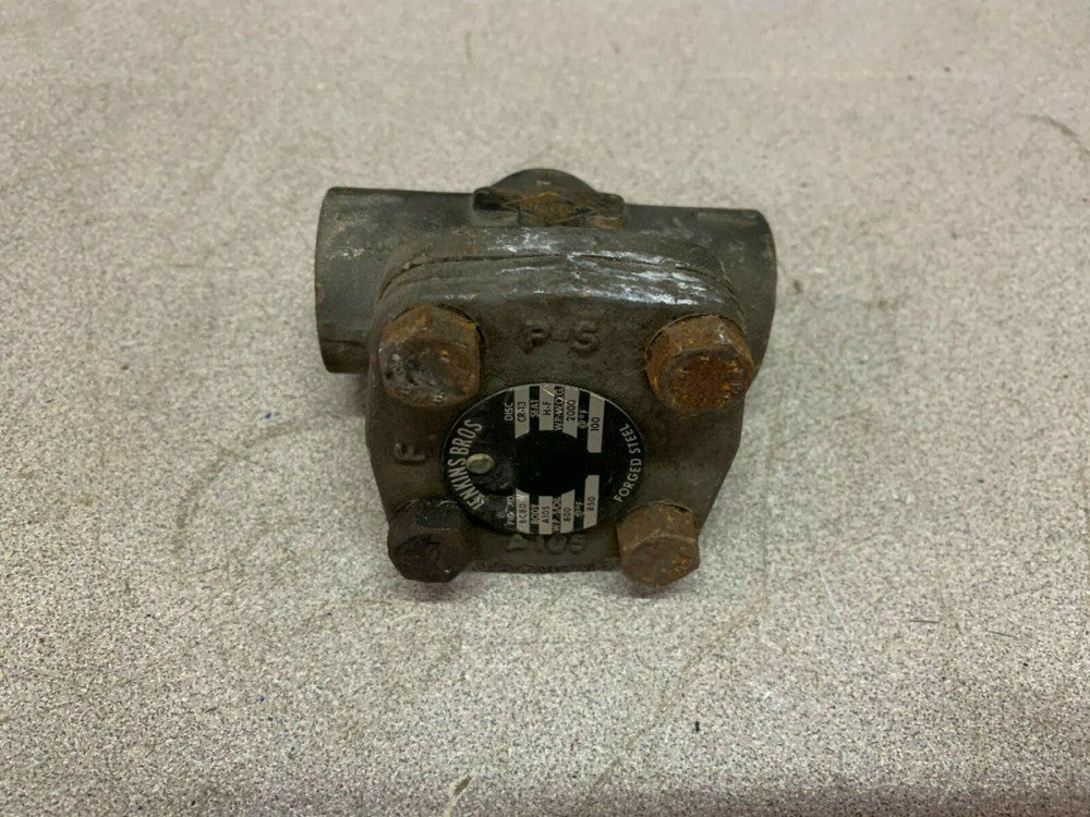 NEW JENKINS BROS 3/4" FORGED STEEL VALVE 8C80 BODY A105 DIC CR-13 SEAT H-F