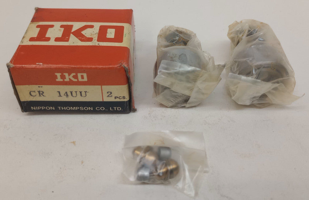 IKO CR 14UU Cam Follower 0.8750in Roller Dia 0.5000in Roller Width (Pack of 2)