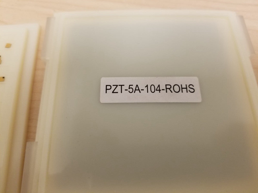 1 New Bpo Piezoelectric Piezo Transducer Crystal 5mhz PZT-5A-104-ROHS Gold
