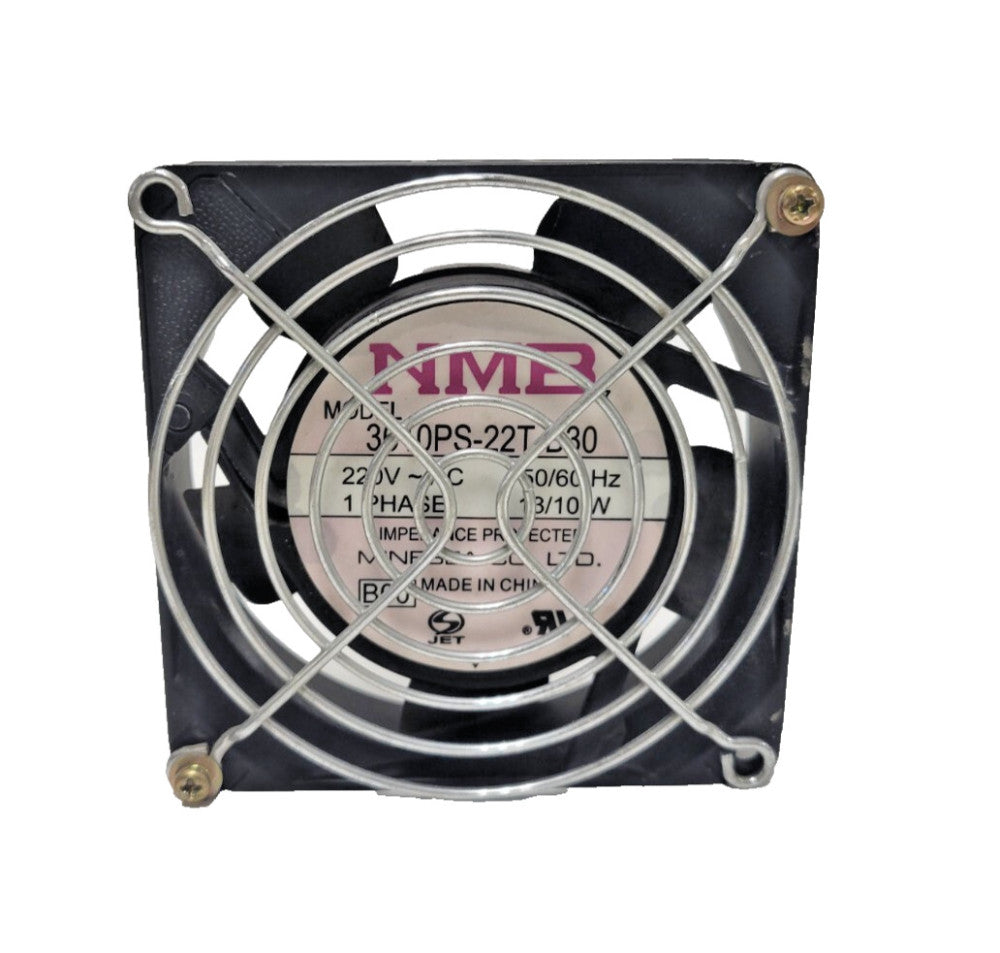 NMB FAN 3610PS-22T-B30 13/10 WATT 220 VAC 1 PHASE 50/60 HZ