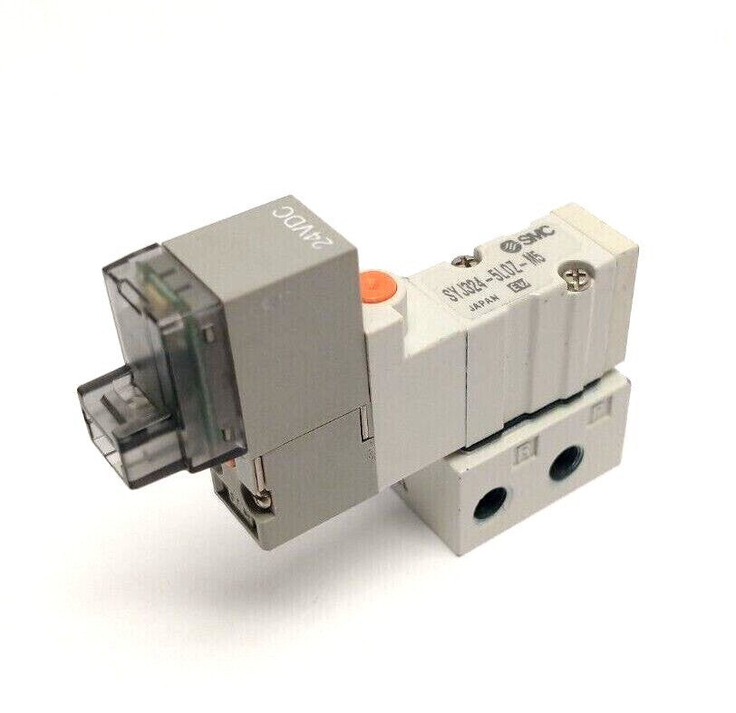 SMC SYJ324-5LOZ-M5 3-Port 2-Position Solenoid Valve M5 Base Mounted 24VDC