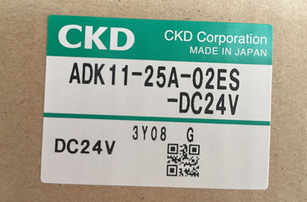 CKD ADK11-25A-02ES DC24V Solenoid Valve NEW