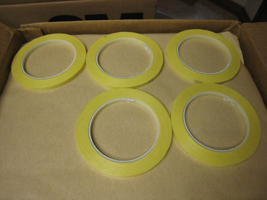 5 - 3M™ Polyester Film Electrical Tape 56 Thermosetting Rubber Adhesive - 0.25"