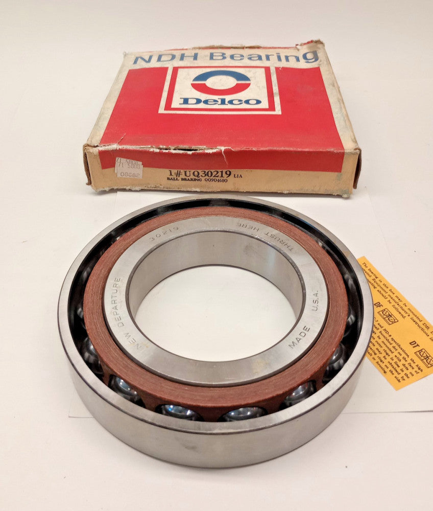 New Departure NDH UQ30219 Angular Contact Bearing 95x170x32mm ref#7219B/00904680
