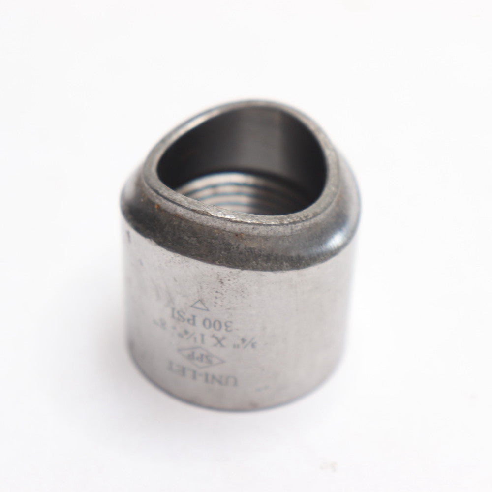 Uni-Let Welding Outlet Fitting Adapter w/ Chamfer 3/4" X 1-1/4" X8"