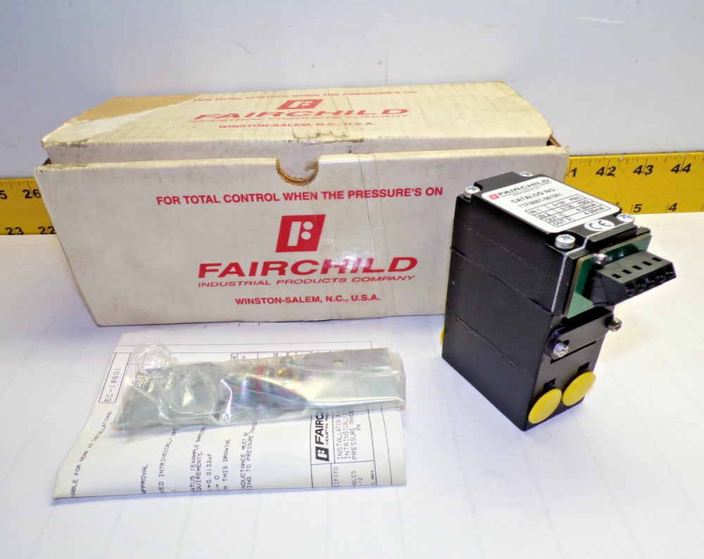 NEW FAIRCHILD T8000 SERIES MINIATURE P/I PRESSURE TRANSDUCER  TTFI8001-061061