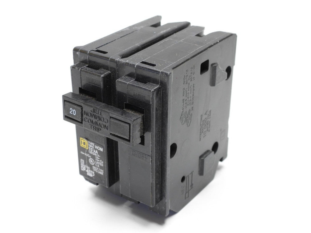 Square D 20A 2 Pole Circuit Breaker HOM220 DP-4075