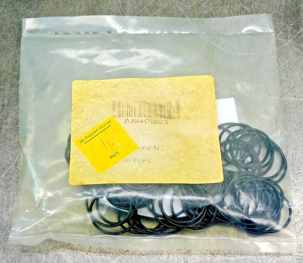 USA Sealing Buna-N 023 Rubber O-Ring 70A Durometer Lot of One-Hundred (100)