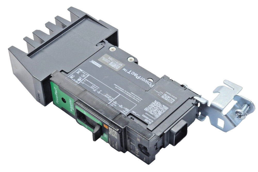 SQUARE D POWERPACT 20 AMP I-LINE CIRCUIT BREAKER 240/277 VAC 1 POLE  BJA160203